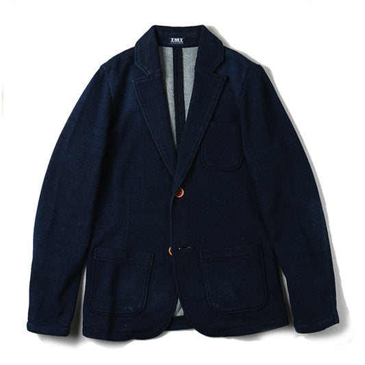 SWEAT INDIGO JACKET
