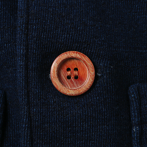 SWEAT INDIGO JACKET