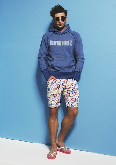 INDIGO SWEAT PARKA (BIARRITZ)