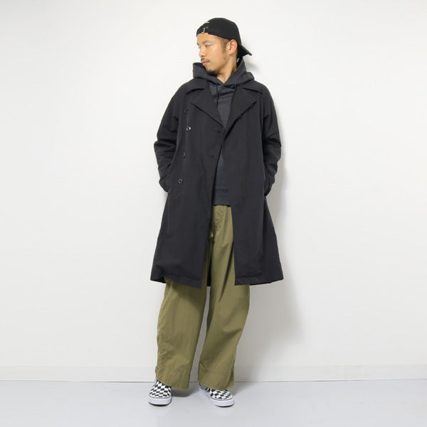 ダブルフェイス プルオーバーパーカー