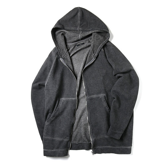 HOODIE ZIP SWEAT SHIRTS / USED