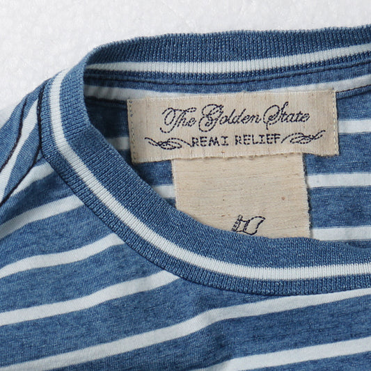 ハイゲージインディゴ天竺T(太)