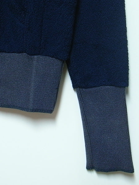 L/SL PILE ZIP PARKA