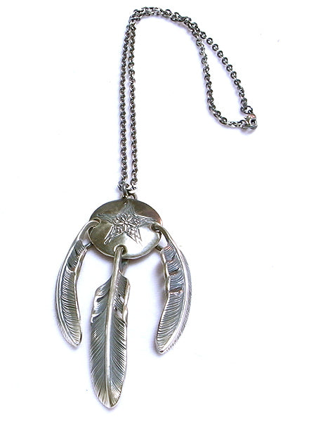 FEATHER 3連 NECKLACE
