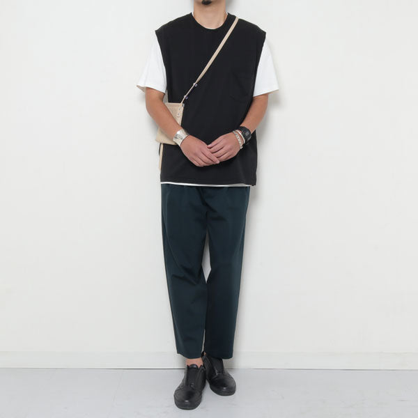 フレスカ天竺 カットオフタンクトップ バックプリント