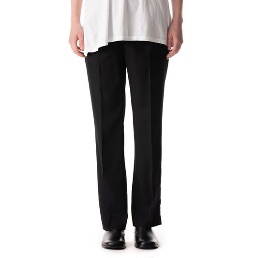 VISCOSEツイル ストレートフィットトラウザー