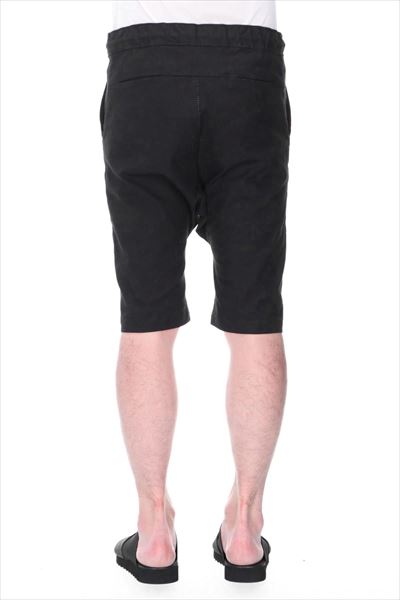 LINEN JERSEY MOTO SHORTS