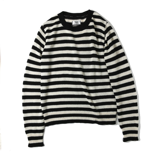 CREW NECK KNIT SWEATER