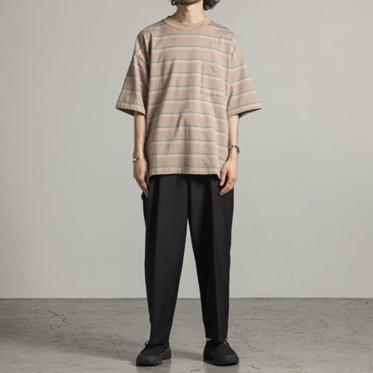 BORDER TEE S/S