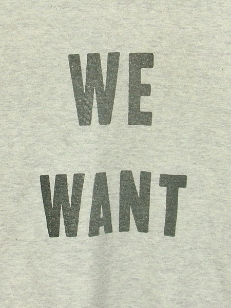 ラフィソフト天竺T(WE WANT)