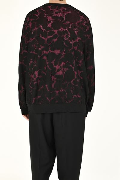 BOTANICAL LACE KNIT PULLOVER