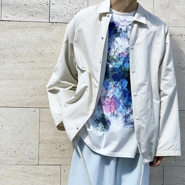 NYLON TUSSER COACH JACKET