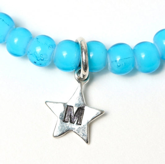 glass beads bracelet