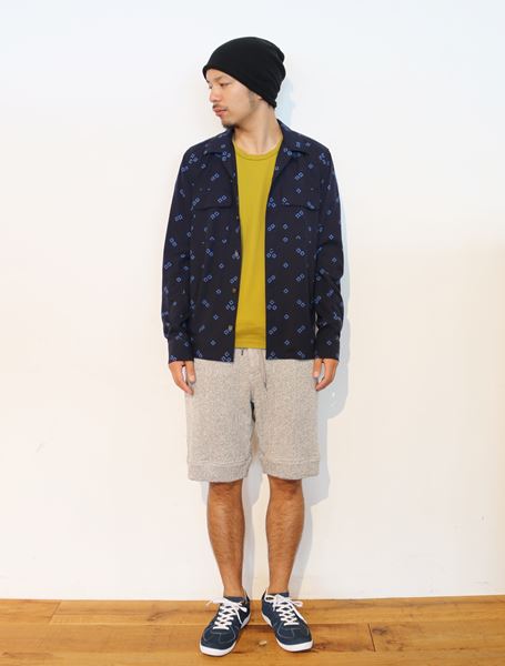 撚杢ループウィールパイル ショーツ