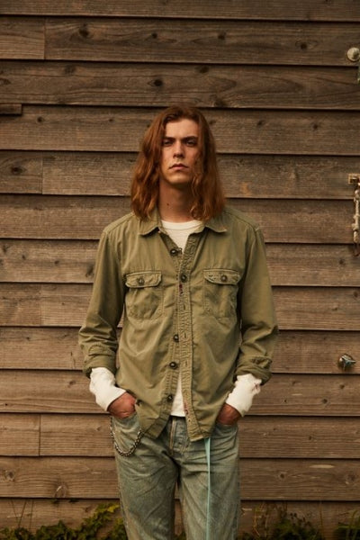 VINTAGE PROCESSING MILITARY SHIRTS
