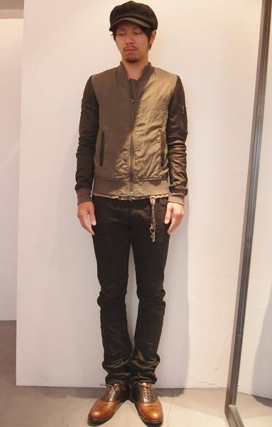 ナイロンリネンオックス MA-1