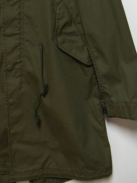 コットンナイロンオックス モッズコート