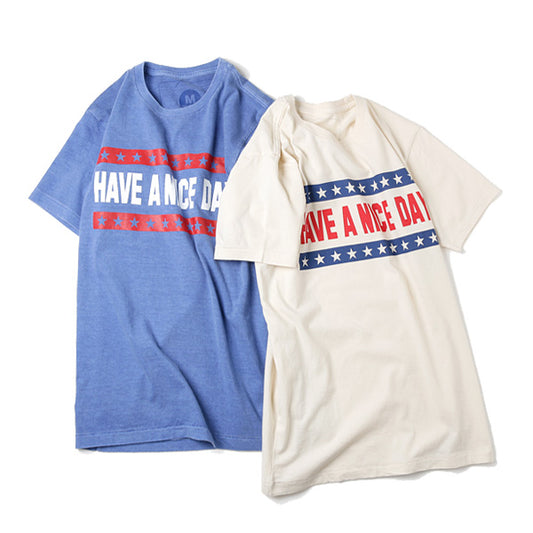 crew neck t-shirts (HAVE A NICE DAY)