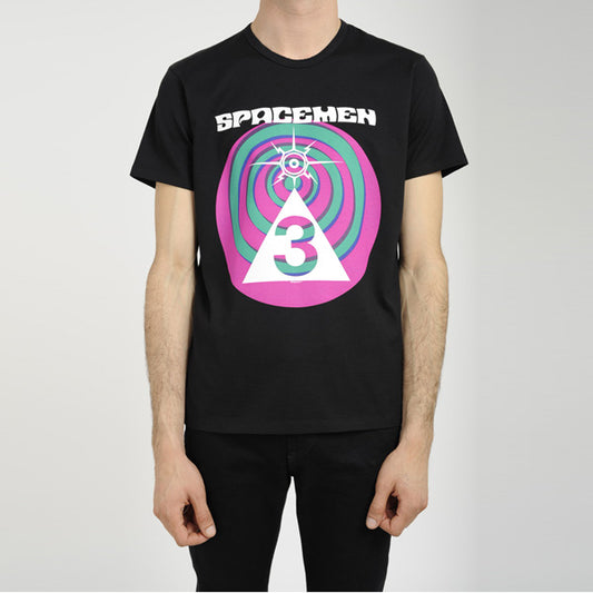 CREW NECK PRINT T SHIRT PERMANENT ROCKER