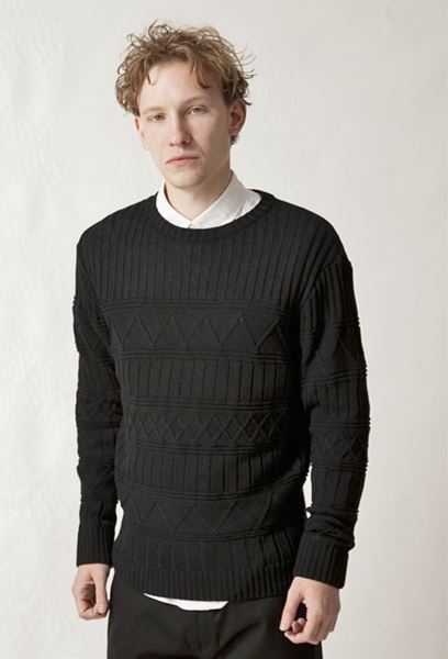 Aaltoアランニット クルーネックプルオーバー