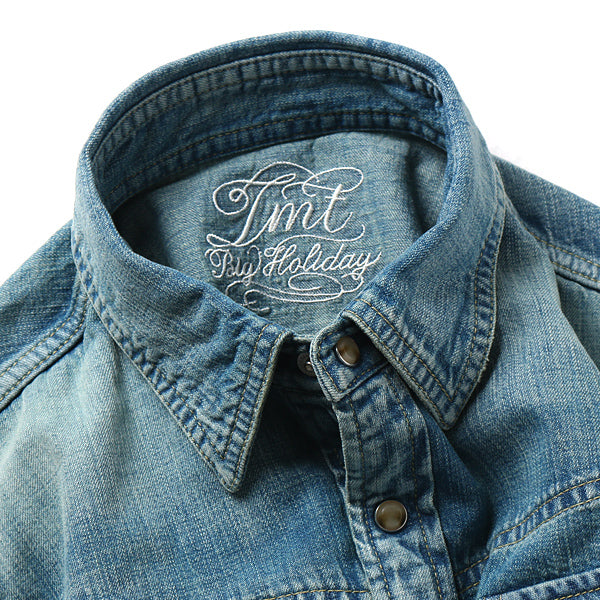 L/SL REGULAR DENIM SHIRT
