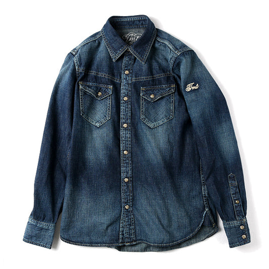 L/SL REGULAR DENIM SHIRT