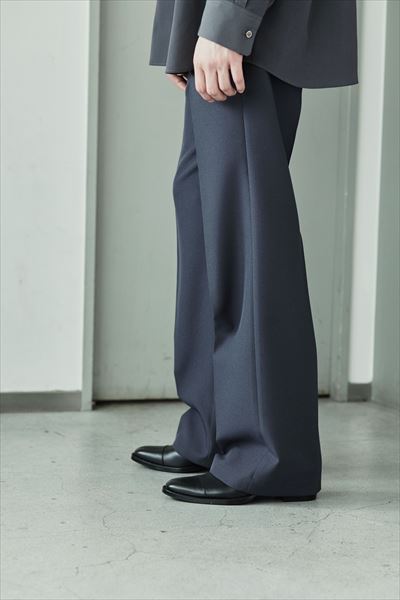 POLYESTER TROPICAL SLIM FLARE