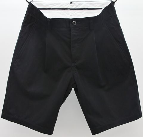 ラチネワッシャー 1タックワイドショーツ