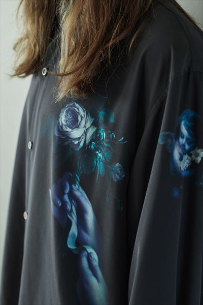 DECHINE BIG SHIRT INKJET (ROSE THUNDER ANGEL)