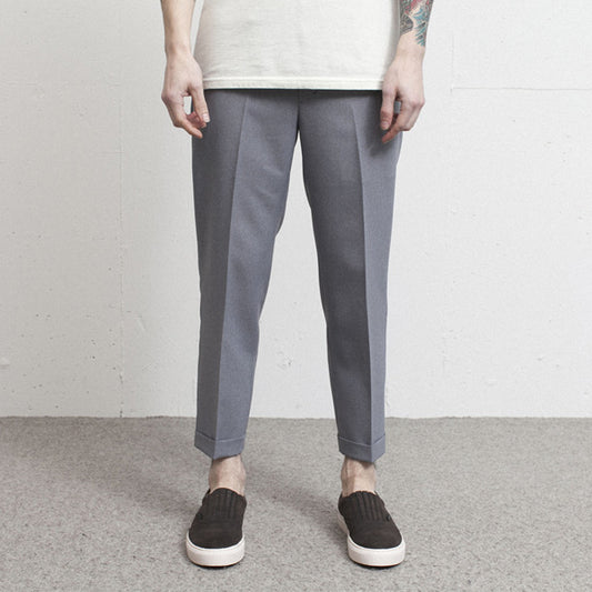 ストレッチトロピカル クロップドスラックス