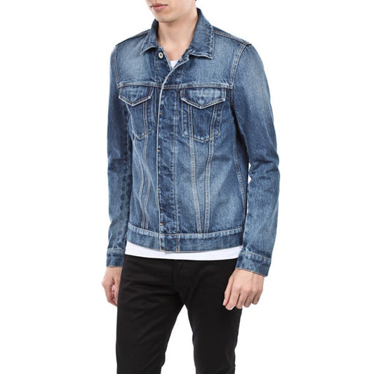 ピュアINDIセルヴィッチデニム Gジャン ヴィンテージ加工