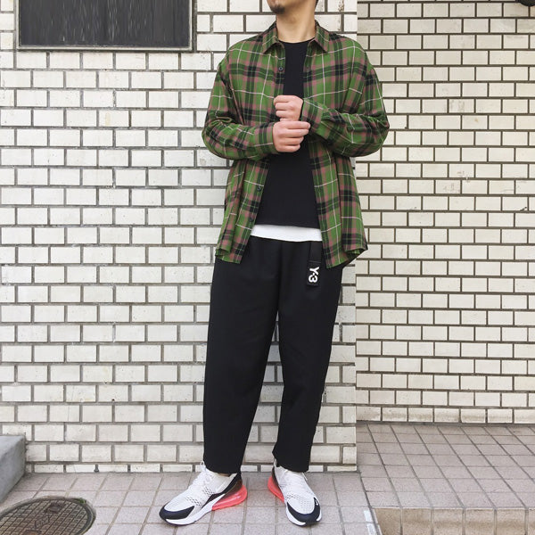 MODAL PUNK CHECK PLANE BIG SHIRTS