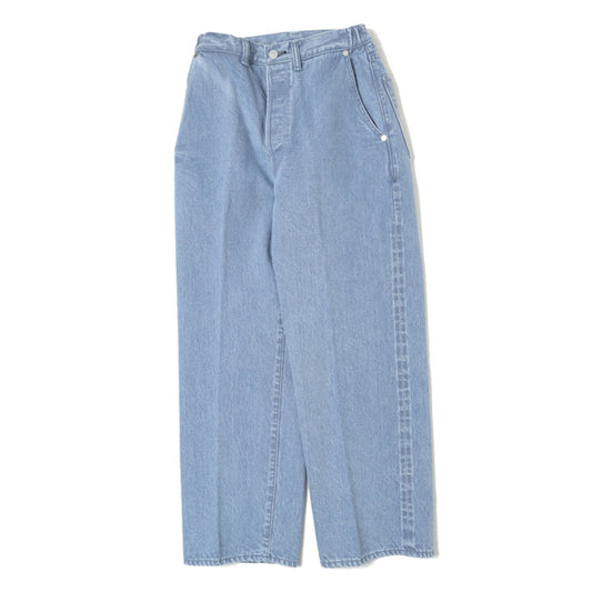  Straight Fit Creased Jeans Ozone Wash  