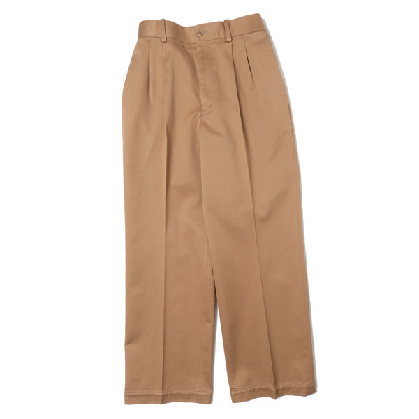 DOUBLE PLEATED STRAIGHT FIT WESTPOINT - MARKAWARE 「Area」