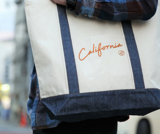 CANVAS x DENIM TOTE BAG