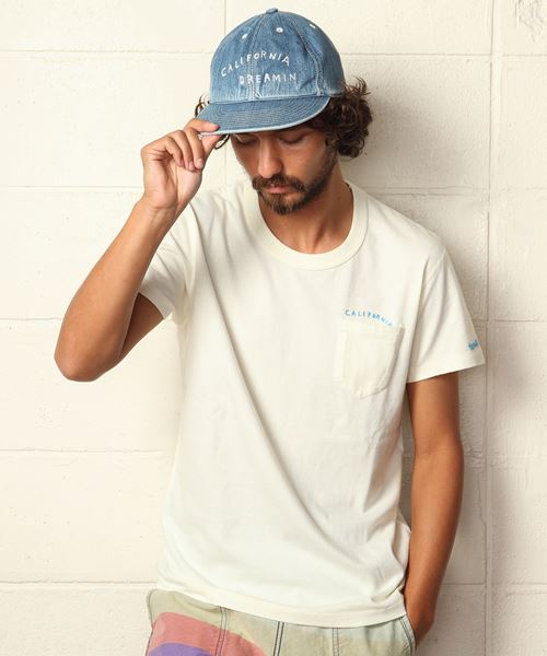 DENIM BASEBALL CAP (CALIFORNIA DREAMIN)