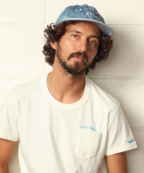 DENIM BASEBALL CAP (CALIFORNIA DREAMIN)