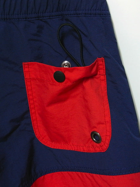 COLOR COMBINATION SURF SHORTS