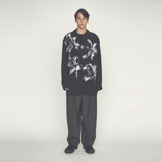 DECHINE BIG PAJAMA SHIRT INKJET LILY