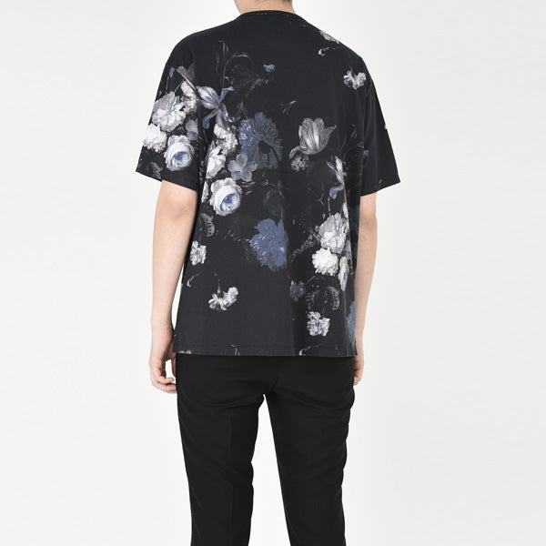 BIG T-SHIRT 14/1 T-CLOTH INKJET FLOWER