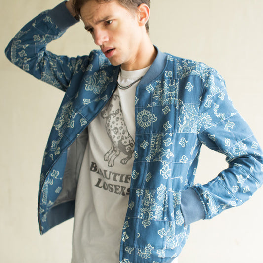 Lounge Lizard x BIAS x REMI RELIEF プリントTEE