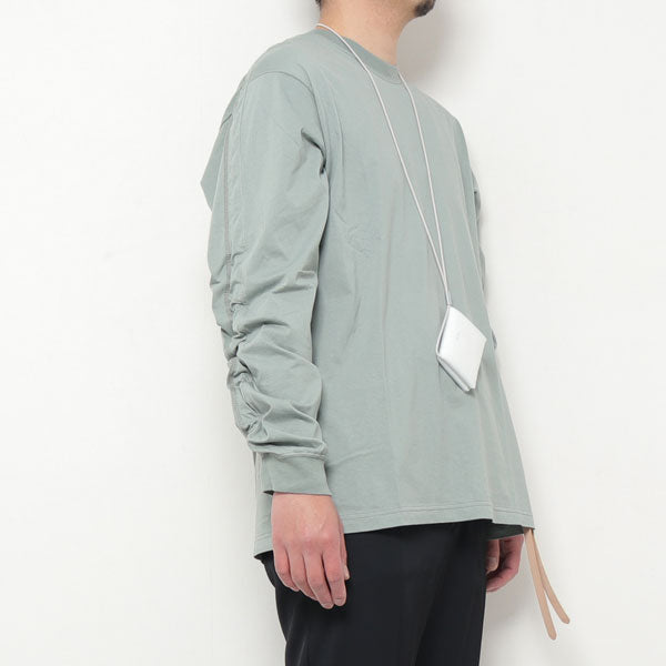 SUEDED CO JERSEY VESSEL L/S TEE