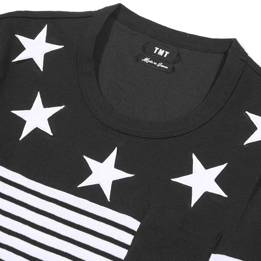 L/SL SURF KNIT STAR BORDER