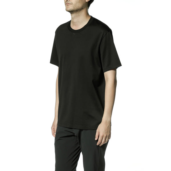 ギザシルキー天竺 クルーネック半袖