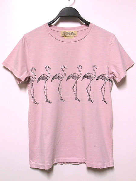 スペシャル加工T(ボーダーフラミンゴ)