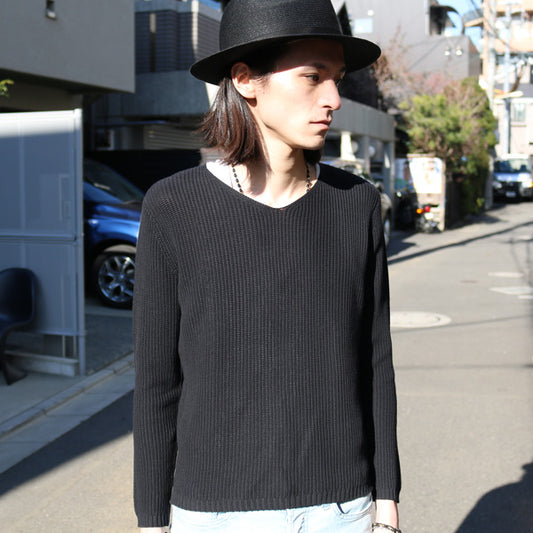 COTI V NECK SUMMER KNIT