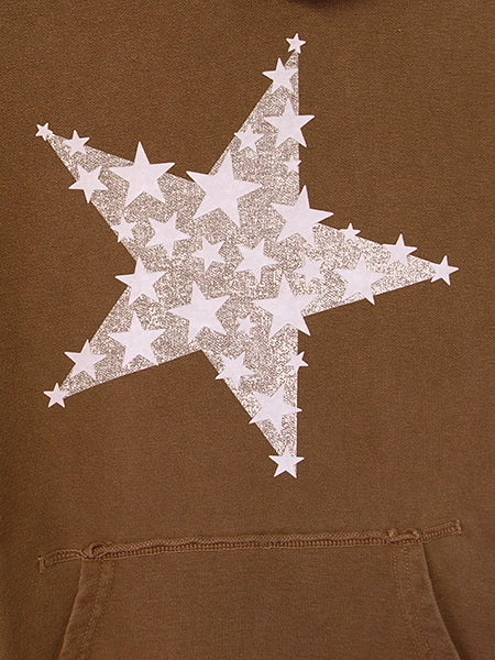 vintage style hood parka (star on 31)