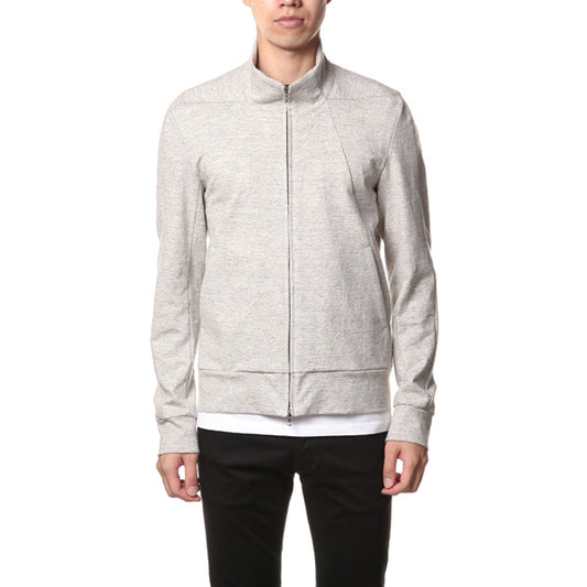 Li/Coストレッチ度詰天竺 トラックジャケット