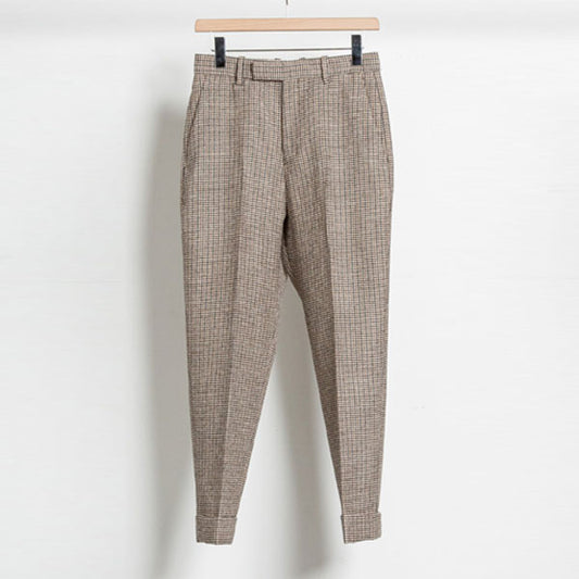  Flat Front Straight Trousers  