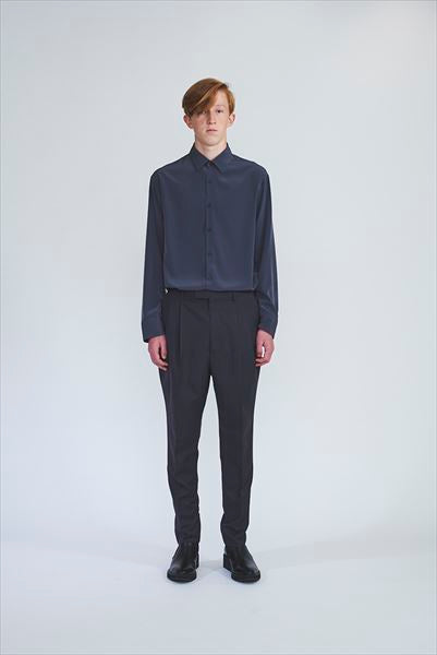 WOOL GABARDINE 2TUCK JODHPURS SLIM SLACKS